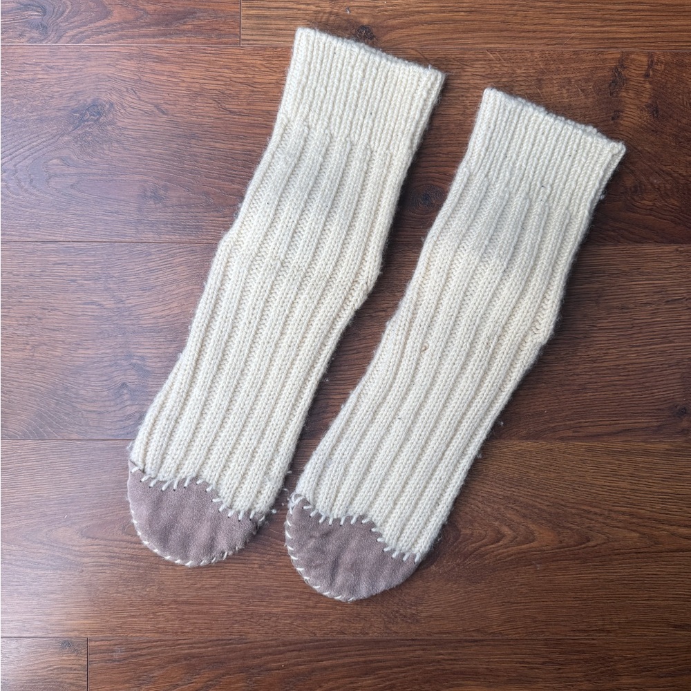 Irish Wool Slipper Booties